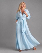 ZELITH | Gürtel-Midikleid mit Kragen – Isabels Modehaus (Bild 6)