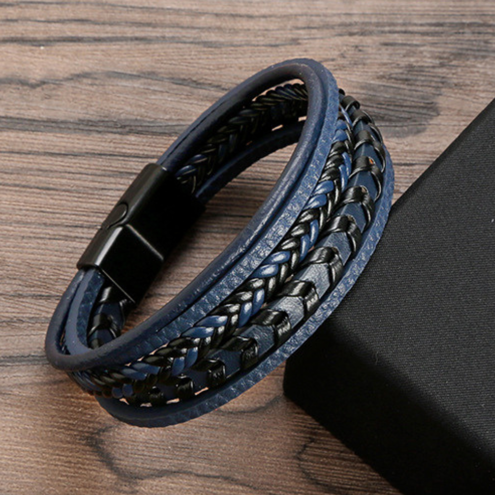 Lederarmband für Herren | robust, stilvoll und zeitlos – Isabels Modehaus (Bild 3)