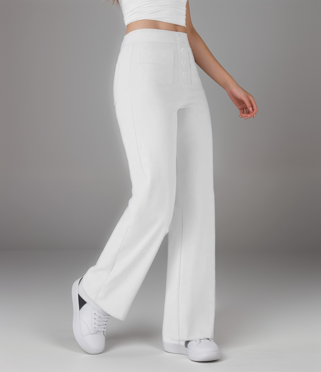 Elastische Hose mit hoher Taille – Isabels Modehaus (Bild 19)