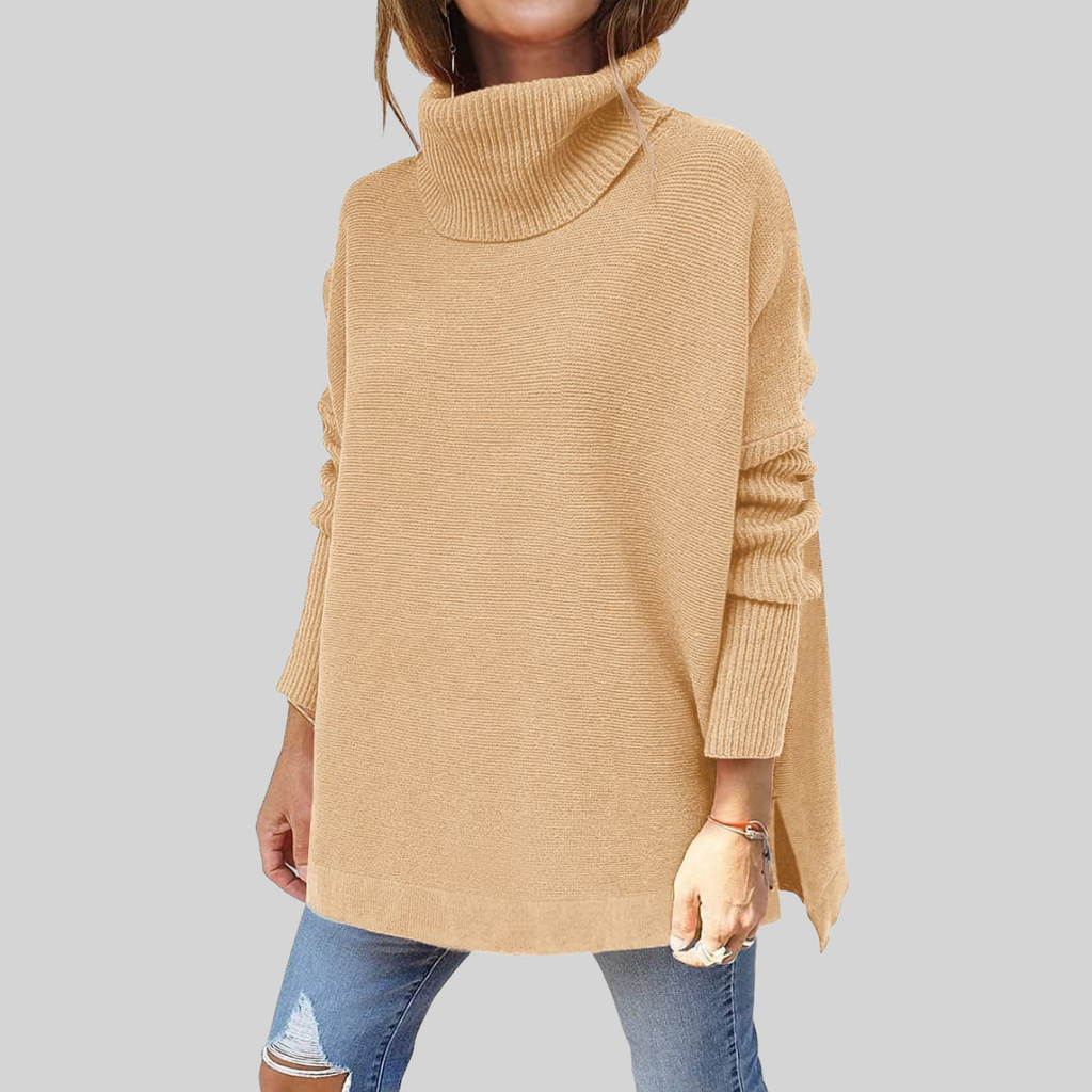 Annelise I Oversize Pullover mit Rollkragen – Isabels Modehaus (Bild 8)