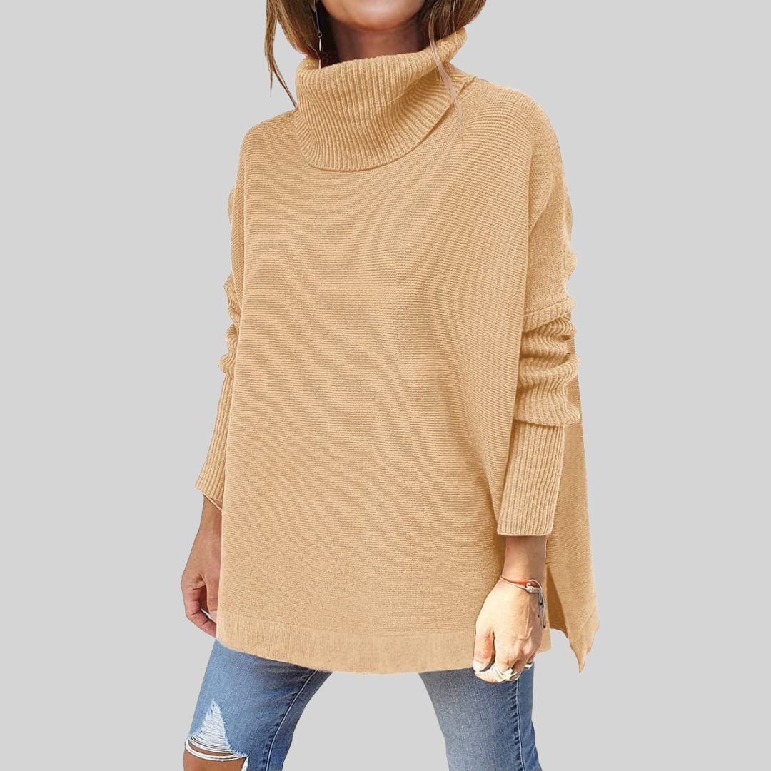 Annelise I Oversize Pullover mit Rollkragen – Isabels Modehaus (Bild 8)