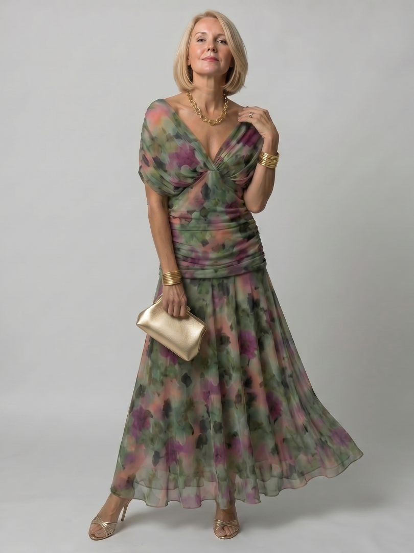 Calen | Off-Shoulder Midi Kleid – Isabels Modehaus (Bild 10)