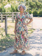 EULALIE | BLUMEN MIDI-KLEID – Isabels Modehaus (Bild 5)