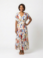 Savannah | Floral Plissierter Midi – Isabels Modehaus (Bild 5)