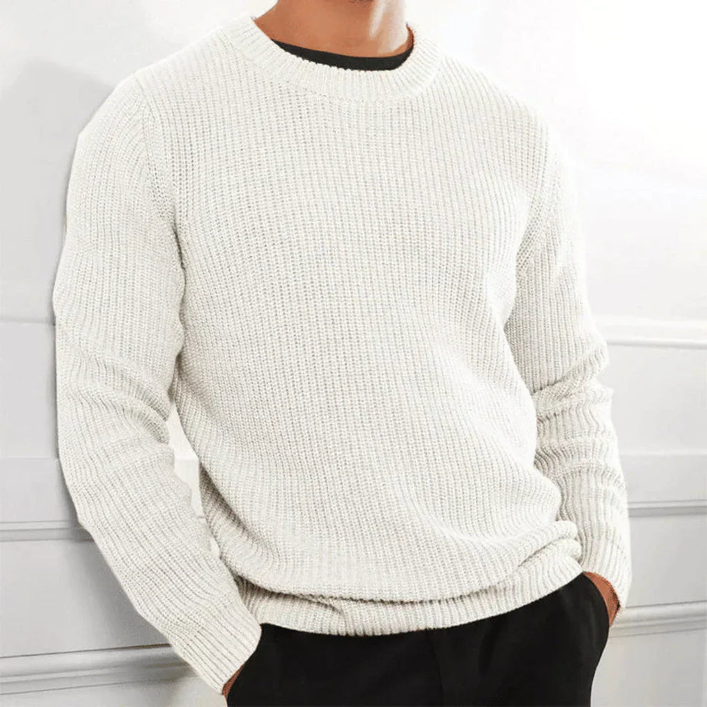 Bastian | Stylischer Pullover mit Rundhalsausschnitt für Herren – Isabels Modehaus (Bild 4)