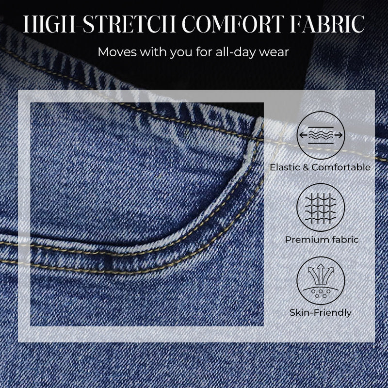 Damen Hochbundige Stretch Jeans – Isabels Modehaus (Bild 3)