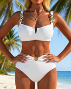 Robin | Eleganter Bikini mit Metallgürtel – Isabels Modehaus (Bild 4)