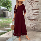Aubrey™ – Figurbetonendes Midi-Kleid mit Bauchbedeckung – Isabels Modehaus (Bild 5)