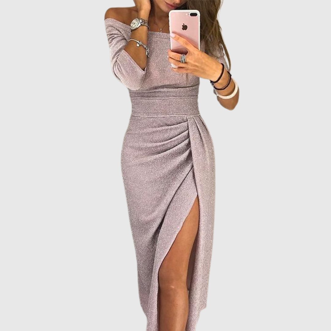 Ely™ - Schickes Maxikleid mit Neckholder und Eleganter, Fließender Passform – Isabels Modehaus (Bild 10)