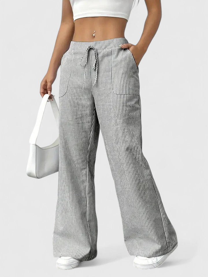 Bequeme Weite Hose mit Eleganten Details – Isabels Modehaus (Bild 7)