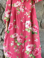 Maddie | Kunst Floral Kleid – Isabels Modehaus (Bild 2)