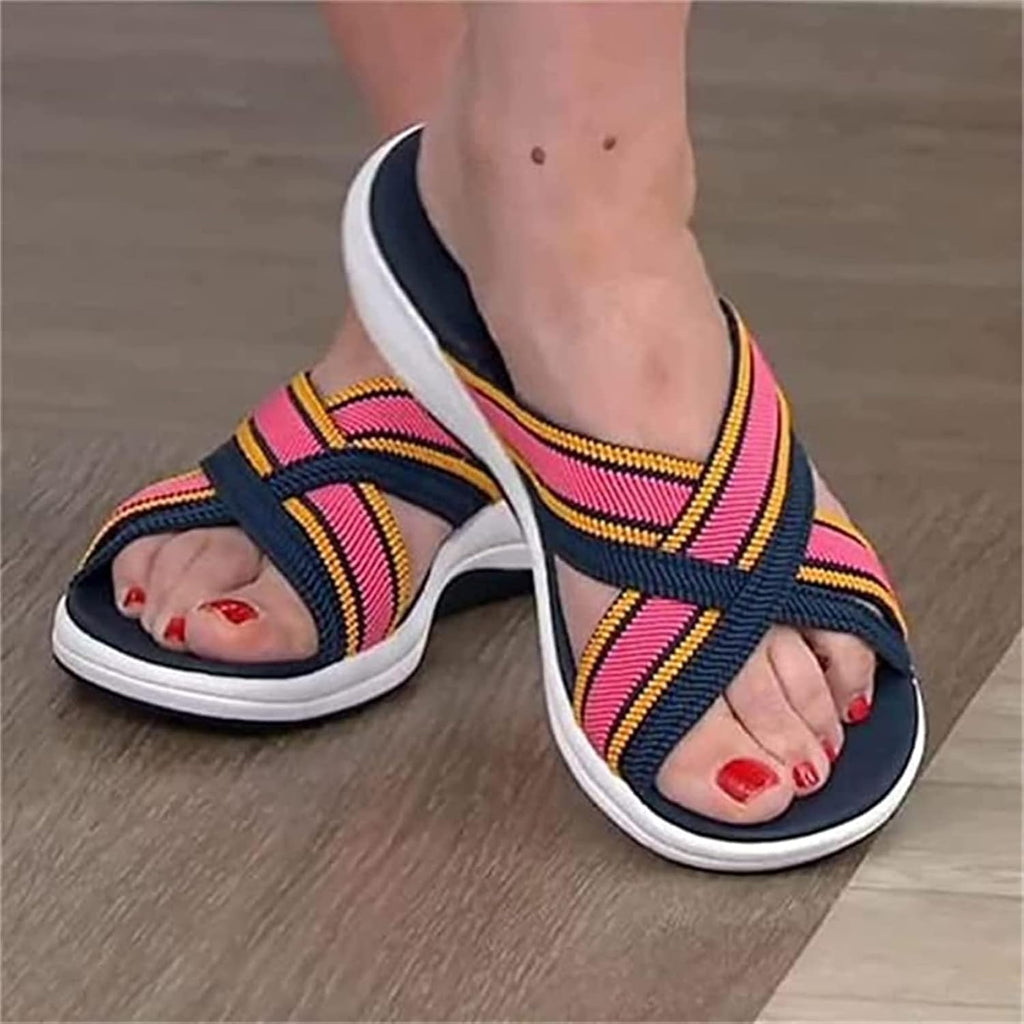 Aerynna | Komfort-Cross-Slide-Sandalen – Isabels Modehaus (Bild 7)