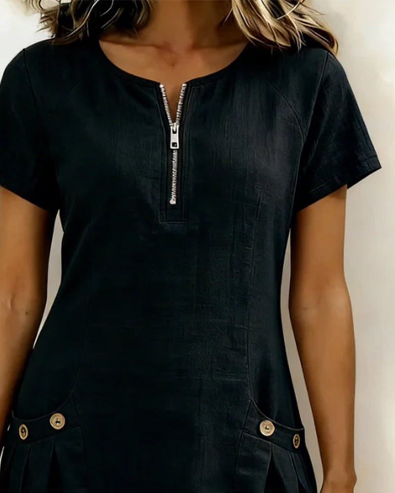 Lina | Leinenkleid – Isabels Modehaus (Bild 7)