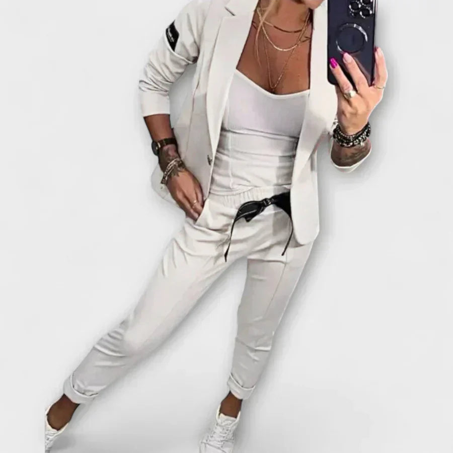 Vionne | Elegantes Set aus Top, Jacke und Hose – Isabels Modehaus (Bild 5)