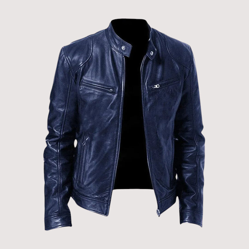 Massimo | Zeitlose Bikerjacke aus veganem Leder – Isabels Modehaus (Bild 8)