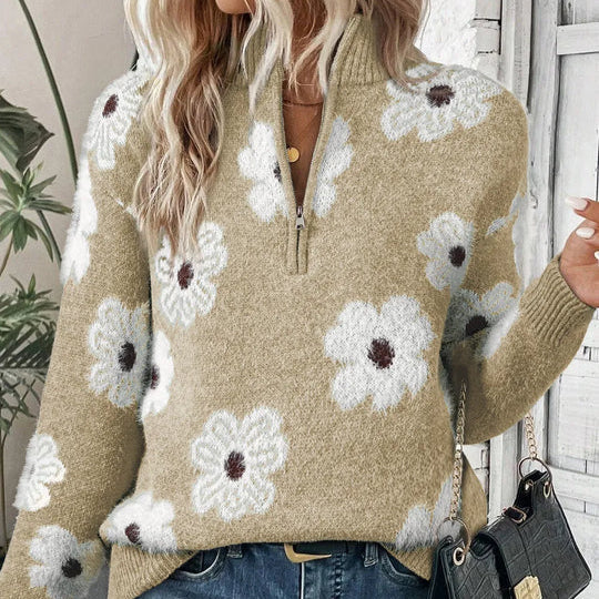 Bloom | Pullover mit Reißverschlusskragen – Isabels Modehaus (Bild 6)