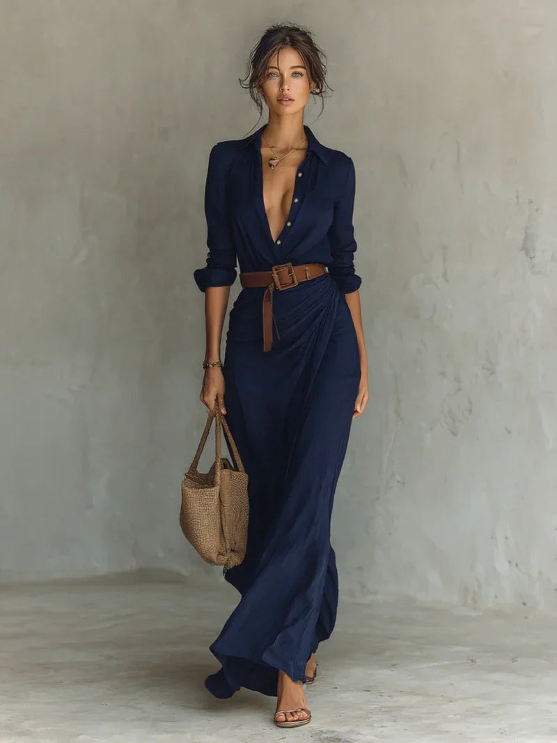 VICTORIA | Langes lässiges Kleid – Isabels Modehaus (Bild 7)