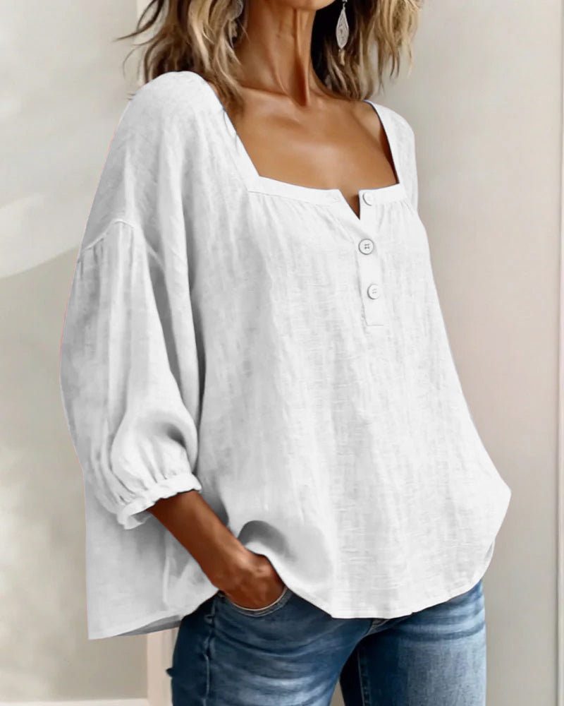 Liva | Essenzielle langarmbluse – Isabels Modehaus (Bild 8)