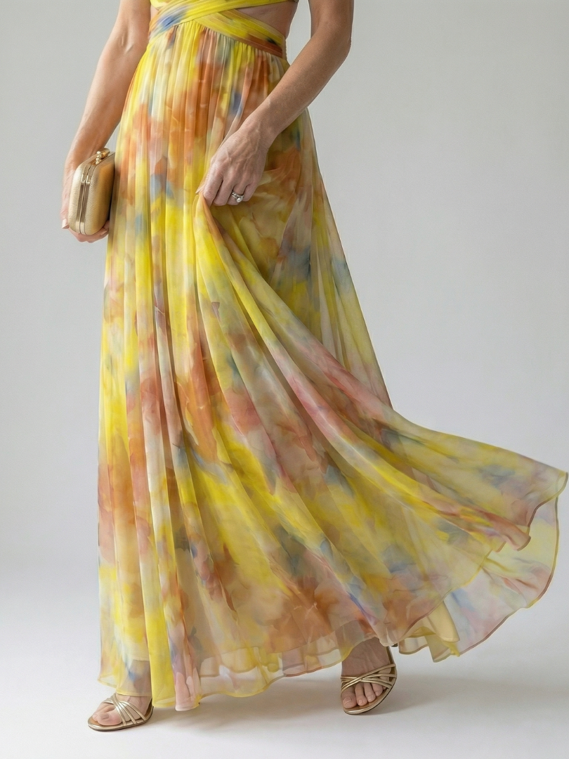Isel | Soft Wrap Maxi Kleid – Isabels Modehaus (Bild 6)
