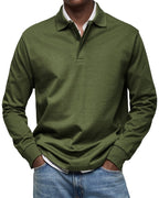 Felix | Luxus Langarm-Poloshirt – Isabels Modehaus (Bild 11)