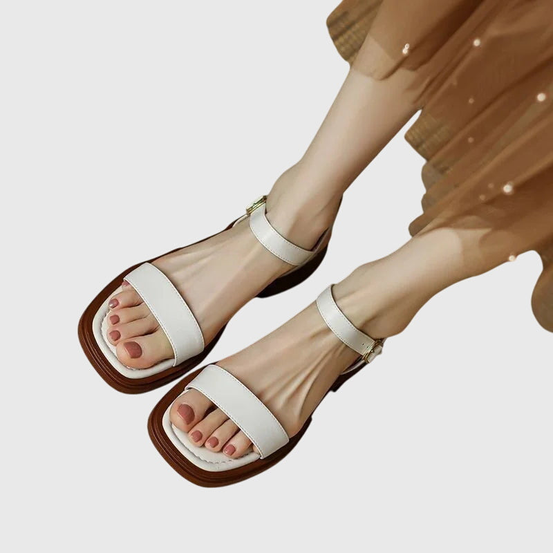 Celestia | Komfort Leder Sandalen – Isabels Modehaus (Bild 2)