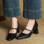 Marleon Leder Riemchen Pumps – Isabels Modehaus (Bild 2)