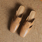 Rosel Leder-Mules mit quadrater Zehenform – Isabels Modehaus (Bild 5)
