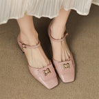 Elvane Schnalle Leder Mary-Janes – Isabels Modehaus (Bild 3)