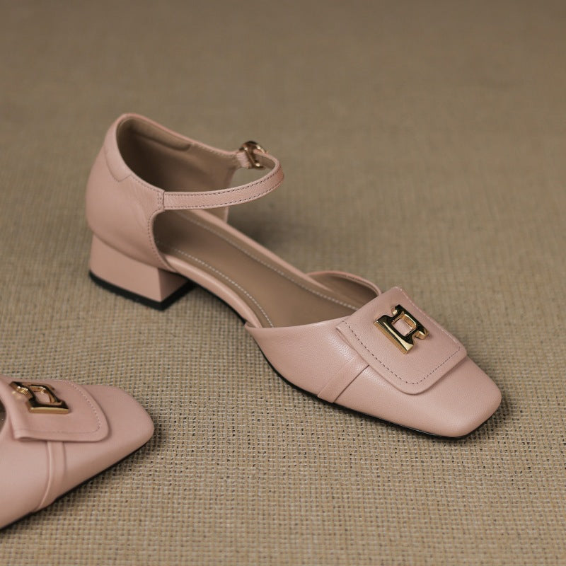 Elvane Schnalle Leder Mary-Janes – Isabels Modehaus (Bild 4)