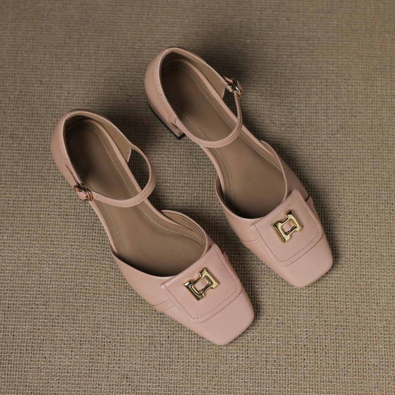Elvane Schnalle Leder Mary-Janes – Isabels Modehaus (Bild 5)