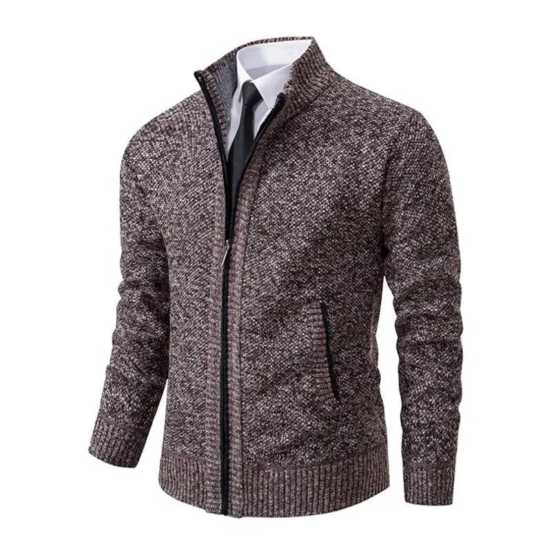 Leon | Strickpullover mit Reißverschluss und Taillierung – Isabels Modehaus (Bild 3)