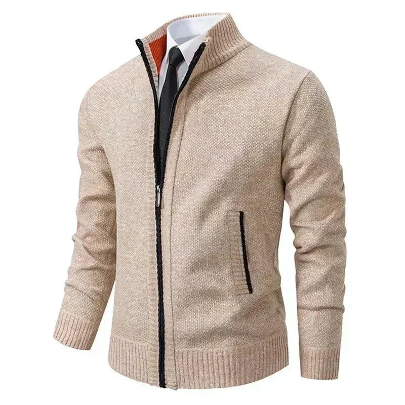 Leon | Strickpullover mit Reißverschluss und Taillierung – Isabels Modehaus (Bild 7)