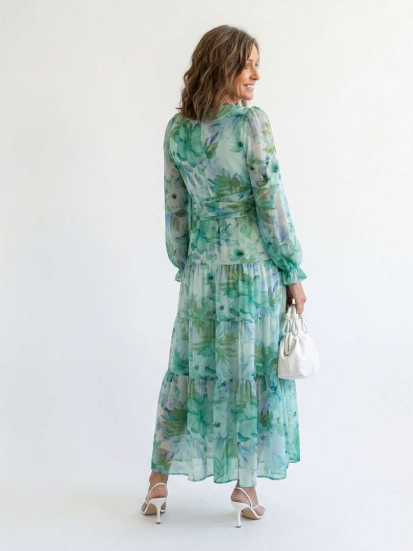 ALTHEA | FLORAL MAXI-KLEID – Isabels Modehaus (Bild 5)