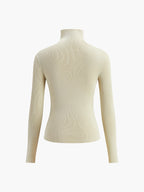 Kiara | Zweifarbiger Feinstrickpullover