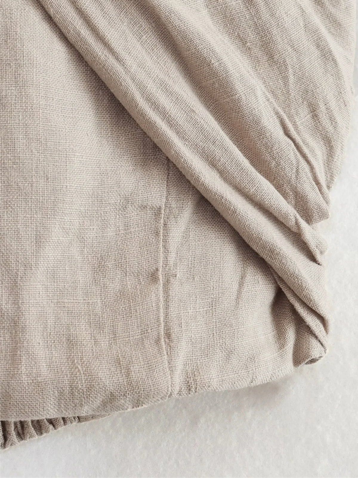 Isa | Figurbetontes Neckholder-Top aus Baumwolle & Leinen