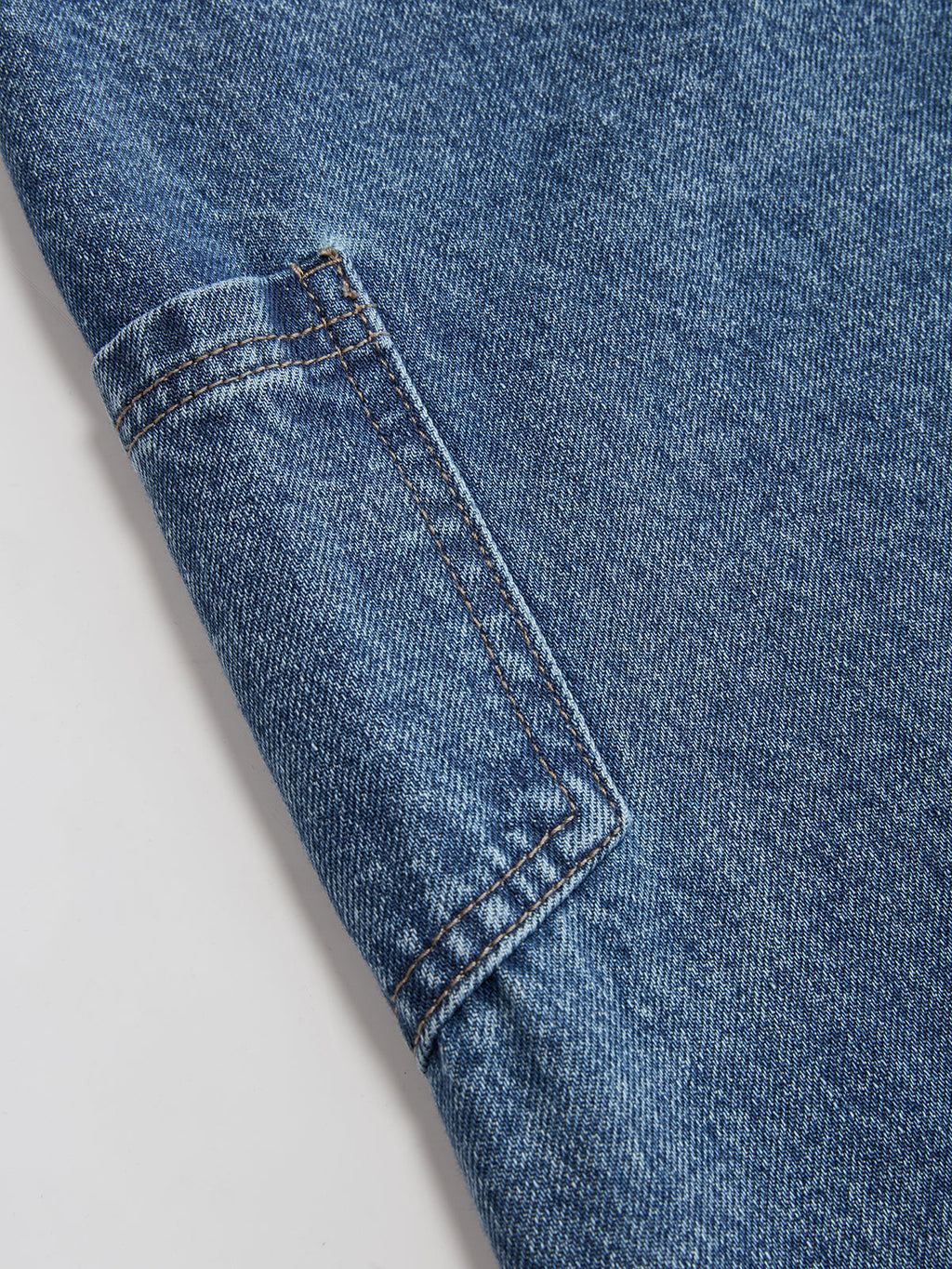 Lira | Damen-Jeans mit Cross-Over-Bund und weitem Bein