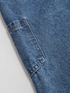 Lira | Damen-Jeans mit Cross-Over-Bund und weitem Bein
