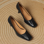 Marisol Leder Pumps mit quadratischer Zehenform – Isabels Modehaus (Bild 12)