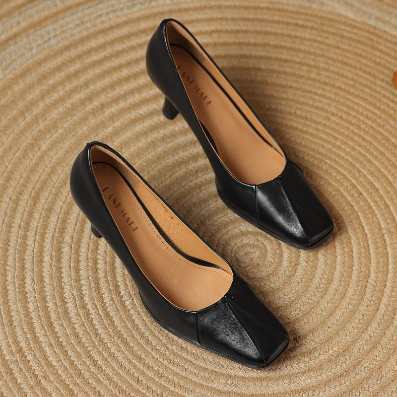 Marisol Leder Pumps mit quadratischer Zehenform – Isabels Modehaus (Bild 12)