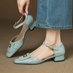 Elvane Schnalle Leder Mary-Janes – Isabels Modehaus (Bild 7)