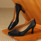 Marisol Leder Pumps mit quadratischer Zehenform – Isabels Modehaus (Bild 13)