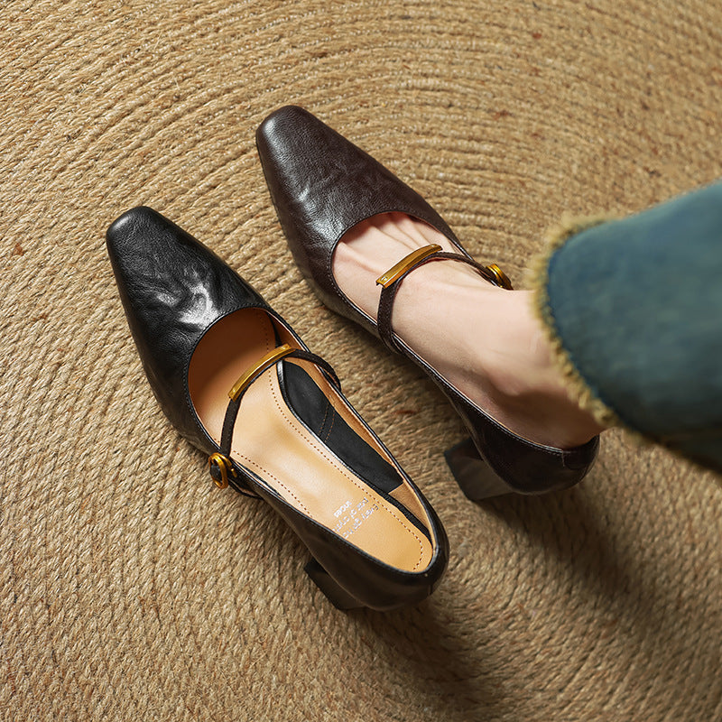 Marleon Leder Riemchen Pumps – Isabels Modehaus (Bild 6)