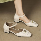 Elvane Schnalle Leder Mary-Janes – Isabels Modehaus (Bild 12)