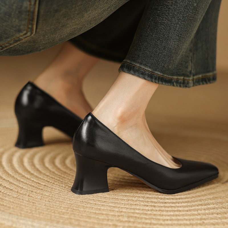 Oriel Leder Quadrat Pumps – Isabels Modehaus (Bild 14)