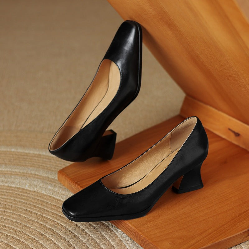Oriel Leder Quadrat Pumps – Isabels Modehaus (Bild 16)