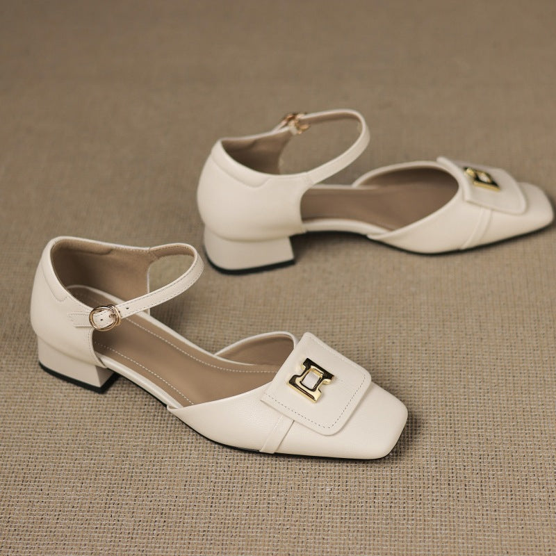Elvane Schnalle Leder Mary-Janes – Isabels Modehaus (Bild 16)