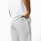 Leonard | Relaxed Fit Offene Jogger-Grau Meliert – Isabels Modehaus (Bild 3)