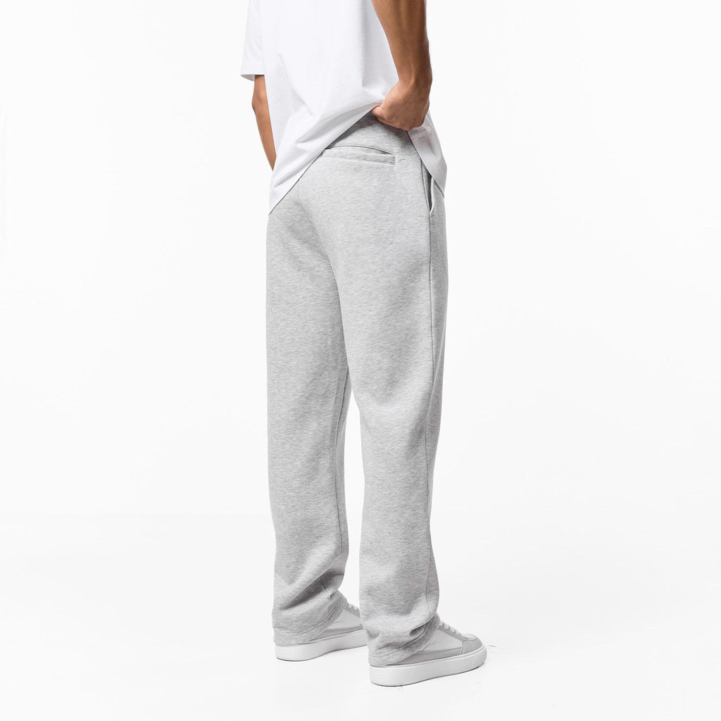 Leonard | Relaxed Fit Offene Jogger-Grau Meliert – Isabels Modehaus (Bild 4)