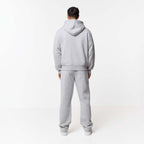 Leonard | Relaxed Fit Offene Jogger-Grau Meliert – Isabels Modehaus (Bild 9)