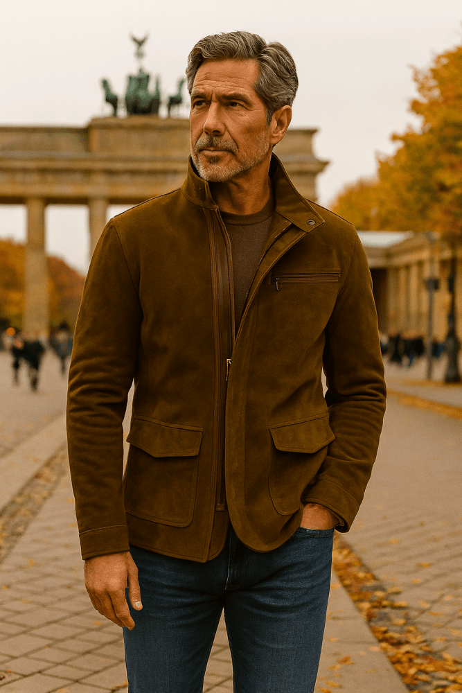 Volker | Suede Jacket – Isabels Modehaus